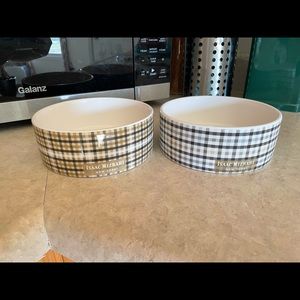 Dog food bowls